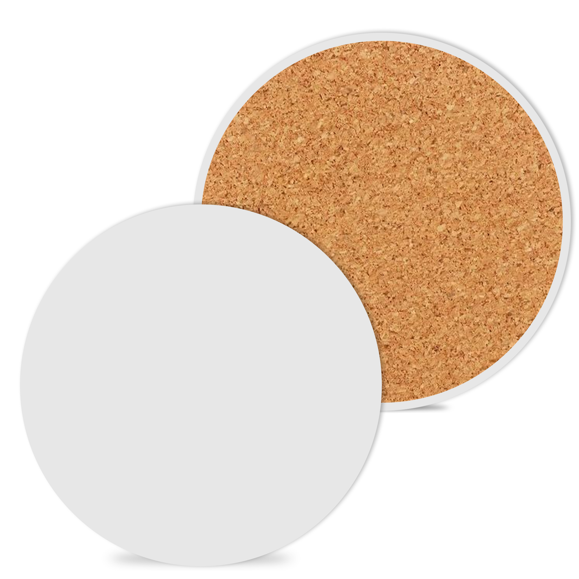 Non-Slip Absorbent Ceramic Coaster w/ Custom Imprint 5