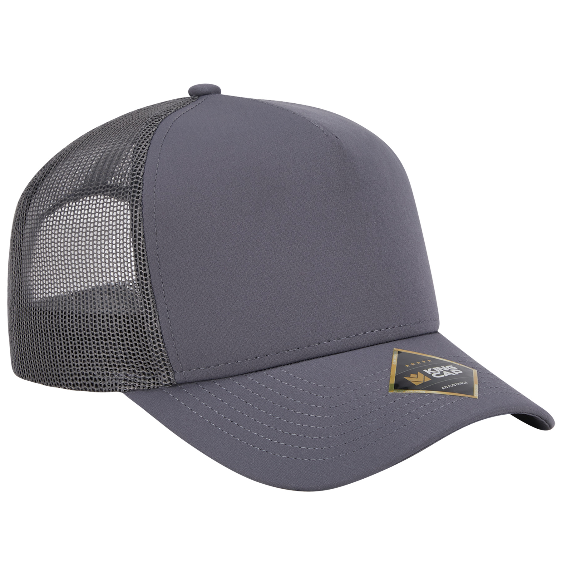 Ace 5-Panel Mesh Back Trucker Cap - Sustainable Fabric 10