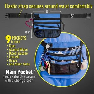 Various Multifunctional Nurse Organizer Belt Pouch 3