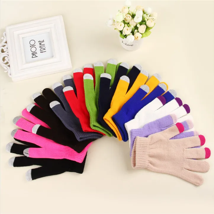 Winter Knitted Touch Screen Gloves 5