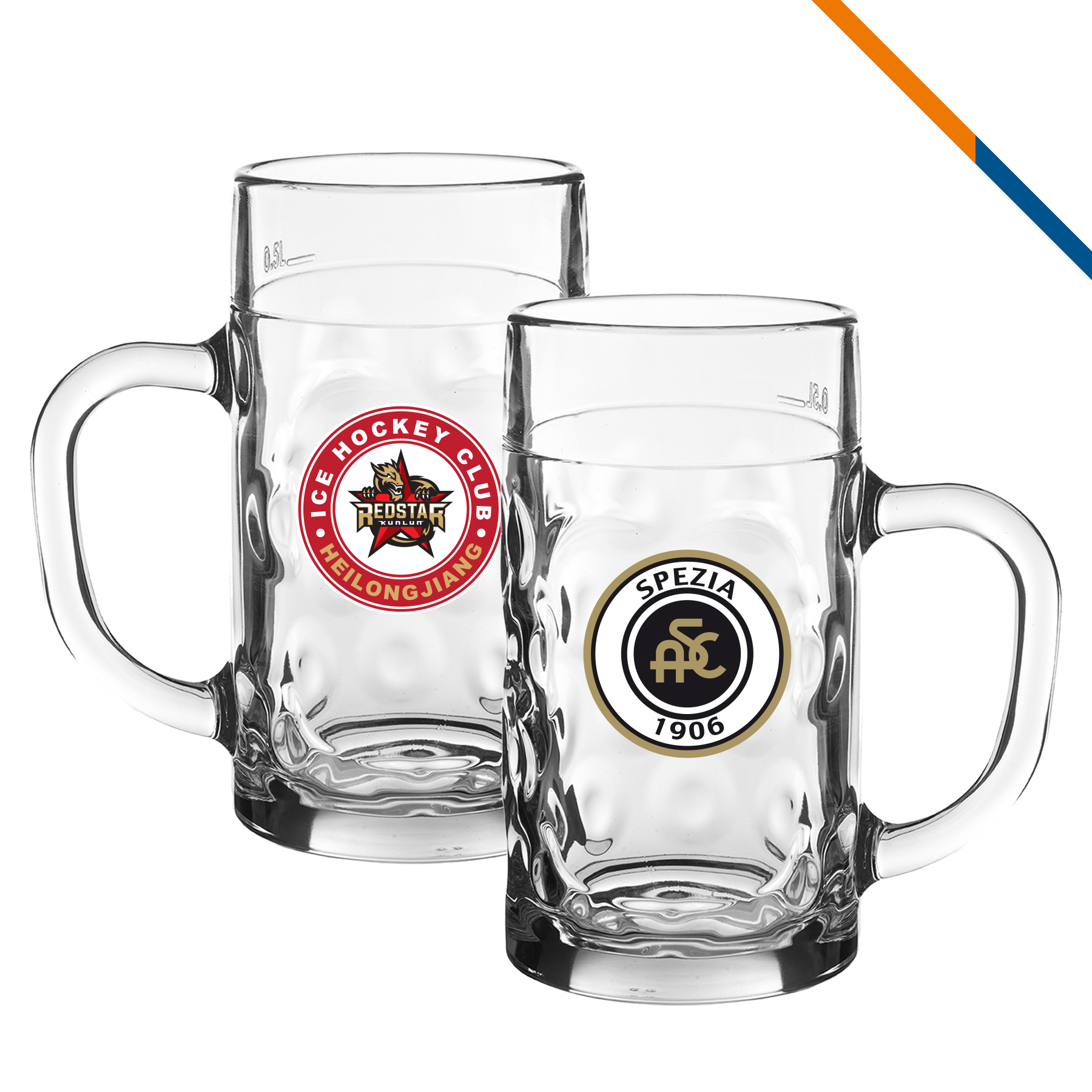 Libbey Senti Beer Mugs - 22 OZ. 4