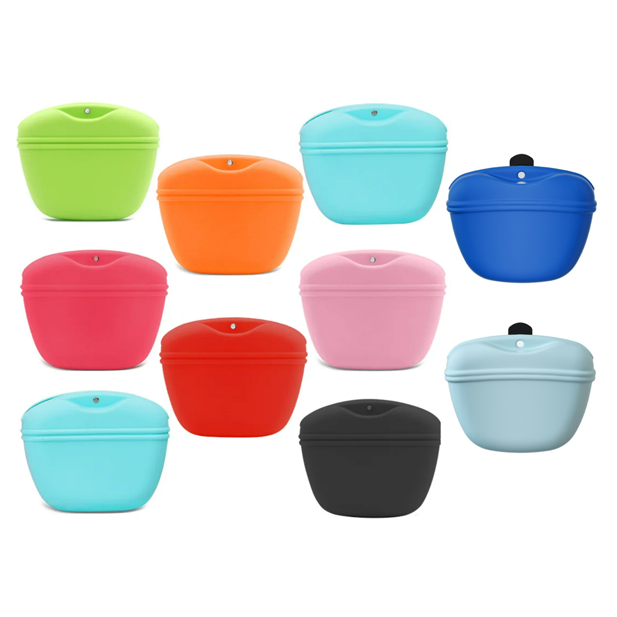 Silicone Pet Training Pouch for Dog Treats Waist Bag 3
