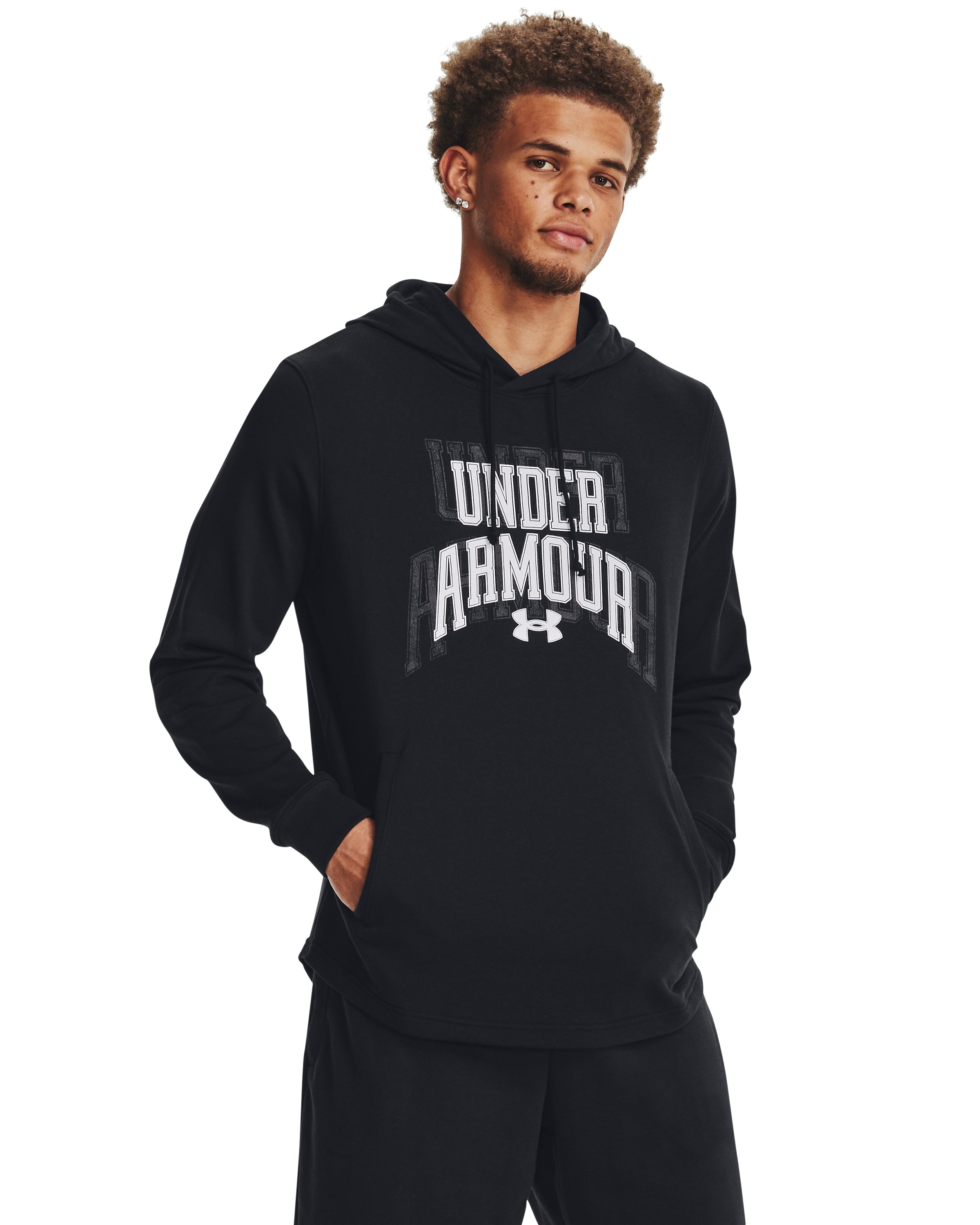 UA Rival Terry Graphic Men's Hoodie 4