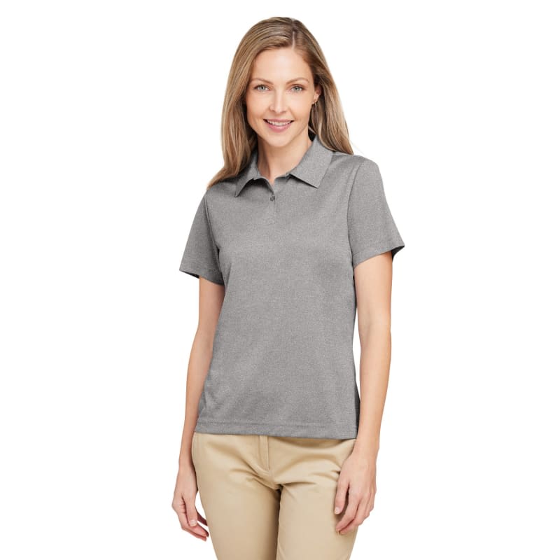 Team 365 Ladies' Zone Sonic Heather Performance Polo 3