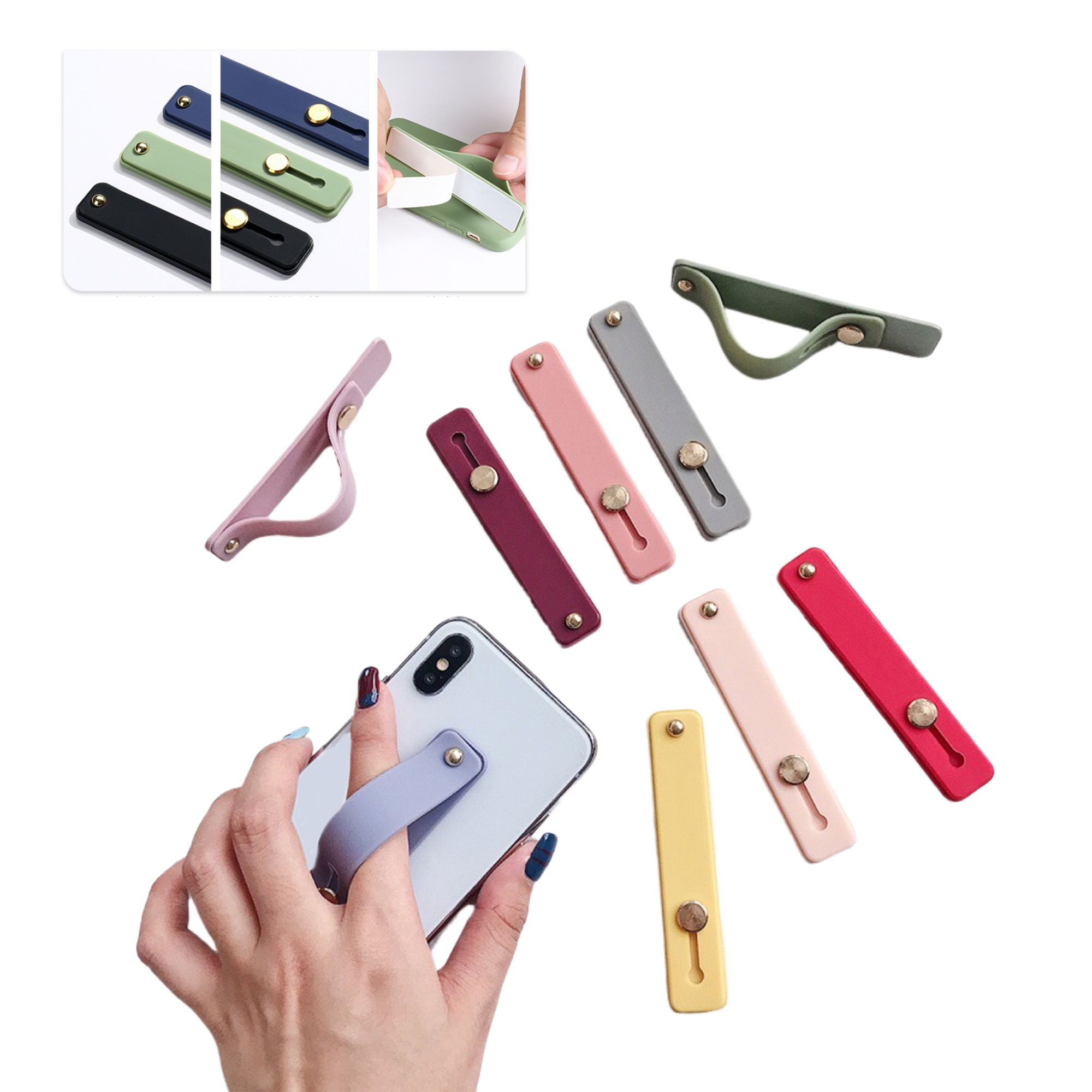 Customizable PU Mobile Phone Stand 3