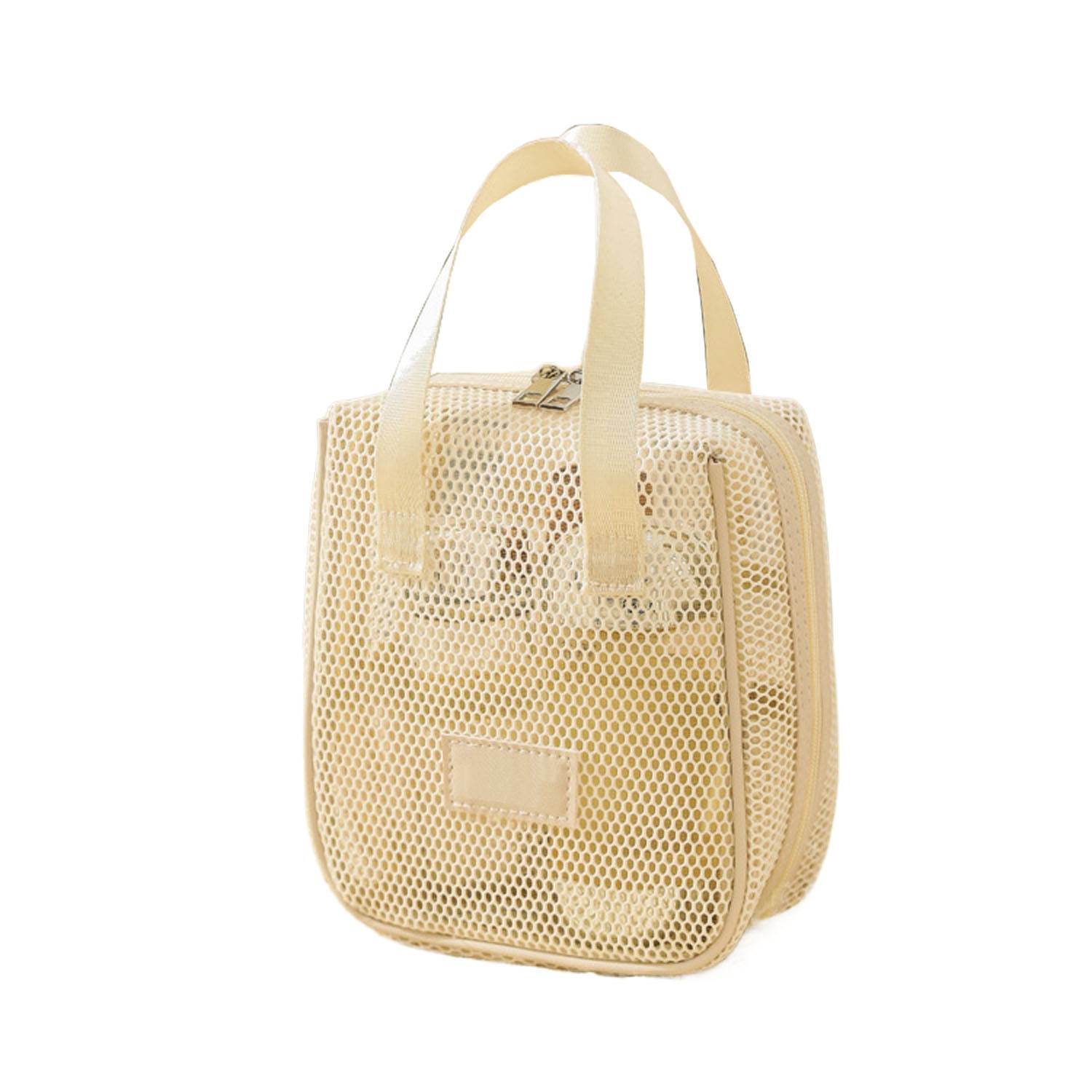 Lightweight Portable Breathable Mesh Cosmetic Bag 1