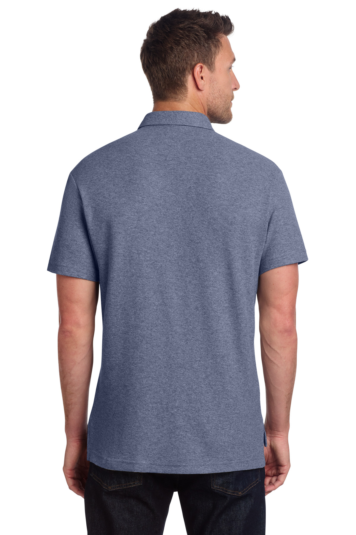 Port Authority C-FREE Cotton Blend Pique Pocket Polo K868 3