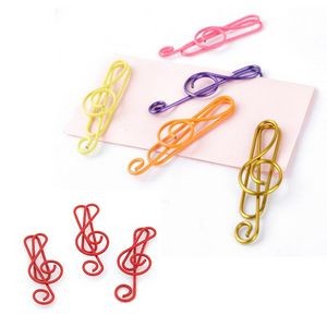 Music Clef Paper Clips In Tin Box 6