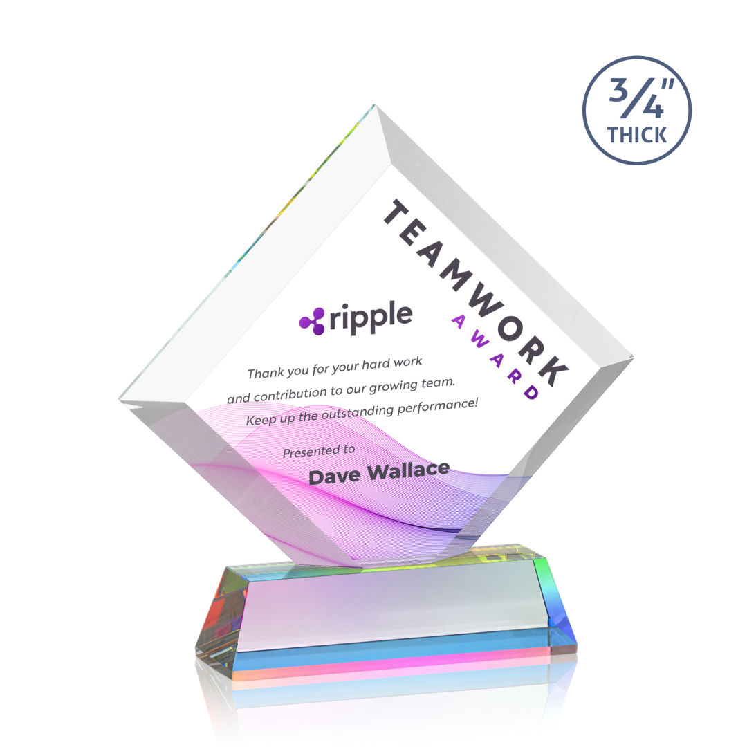 Belaire VividPrint™ Award on Newhaven Base - Prismatic 9