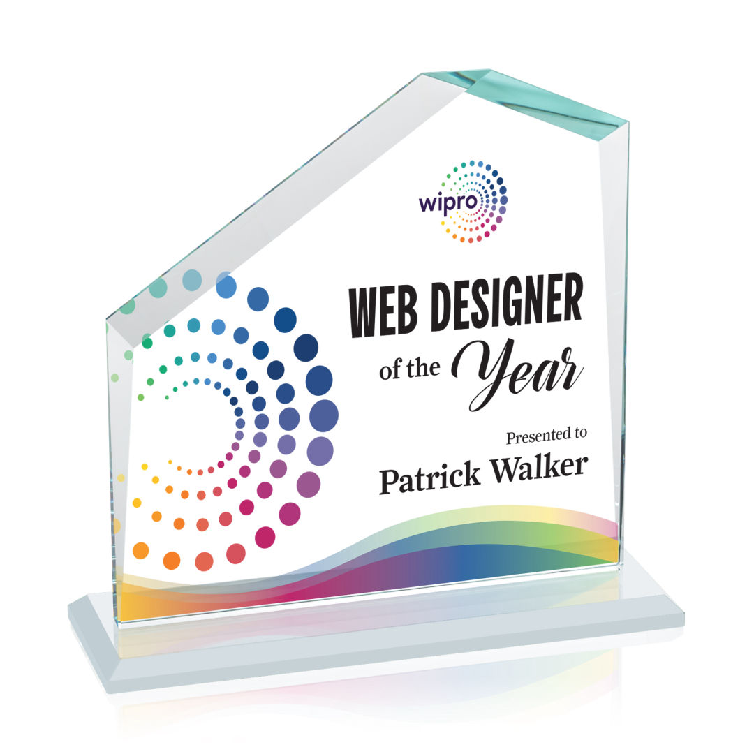 Fairmont VividPrint™ Award - White 3