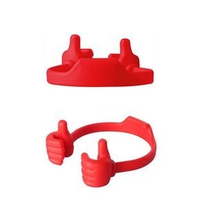 Thumb Up Phone Stand Durable And Bendable Holder Vertical Horizontal Viewing 25