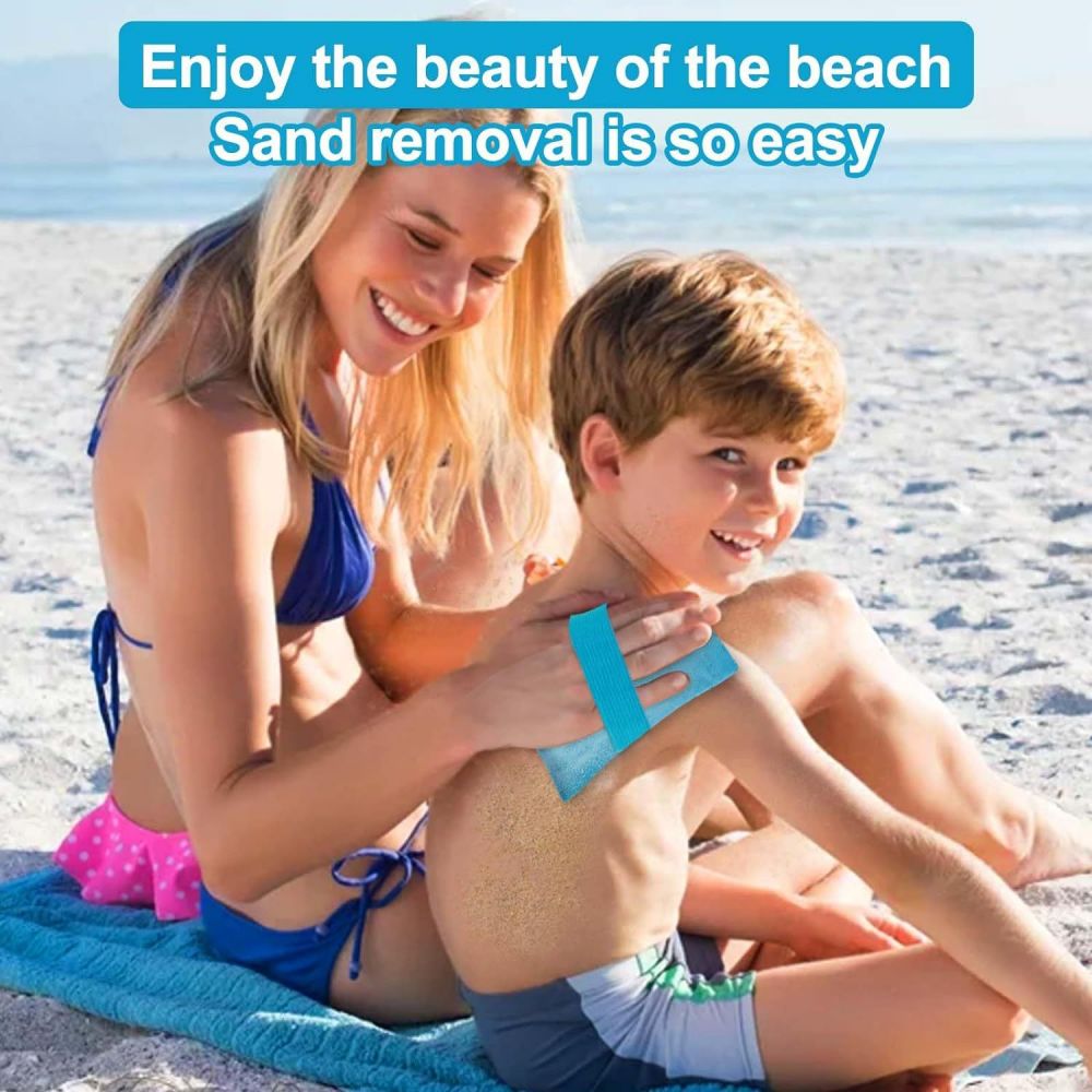 Sand Remover Pouch Vacation Camping Essentials for Beach 1
