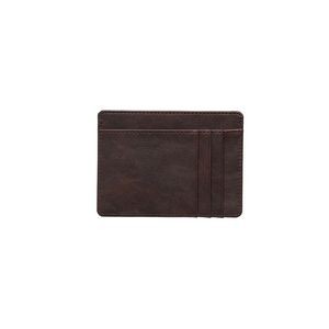 RFID Blocking 2 Sides PU Leather Card Holder Wallet 21