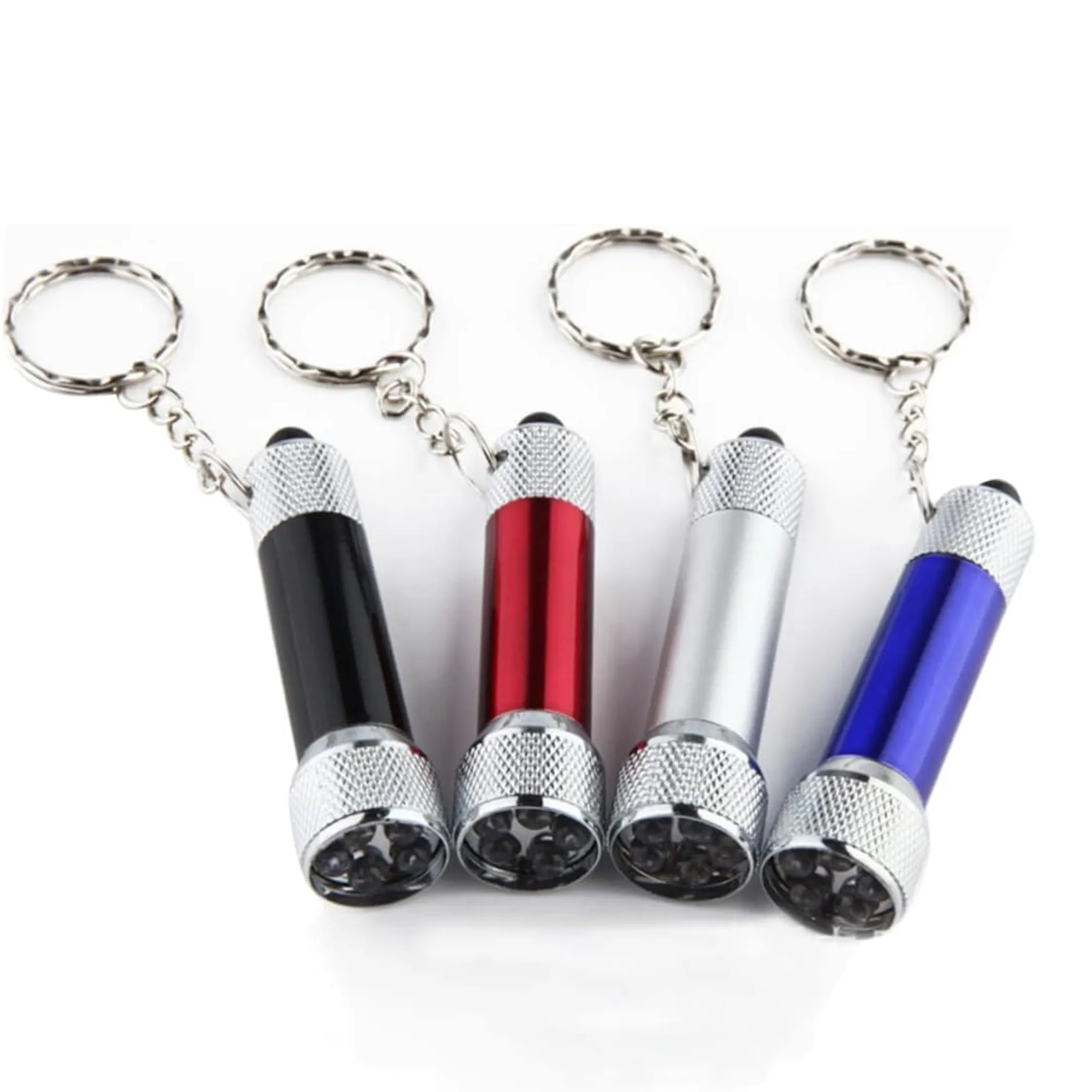Portable Pocket LED Keychain Flashlight 4