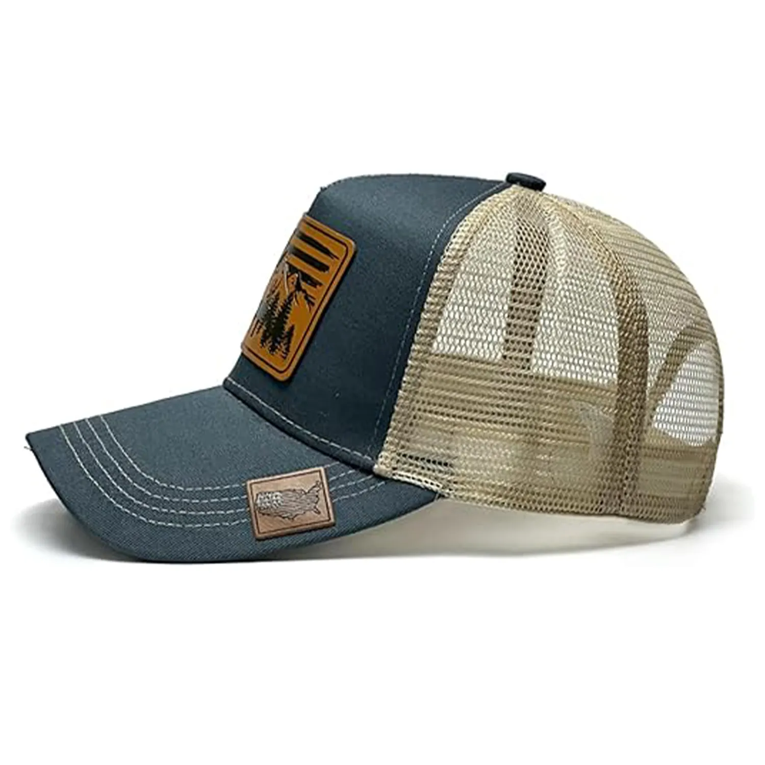 Baseball Cap with Breathable Mesh Back 3