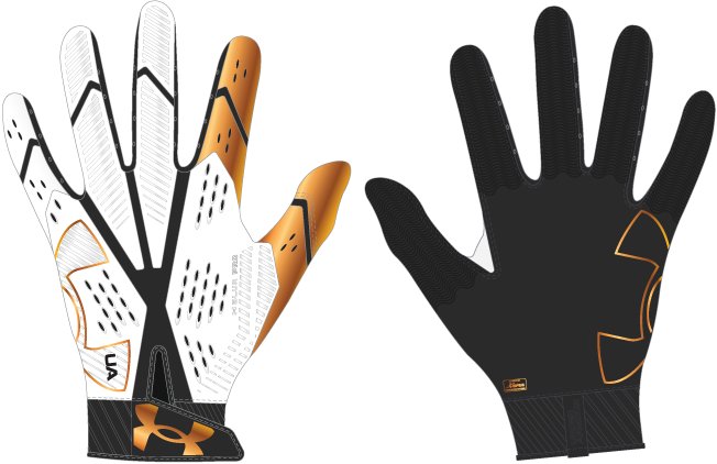 UA Blur Pro Men's Football Gloves 10