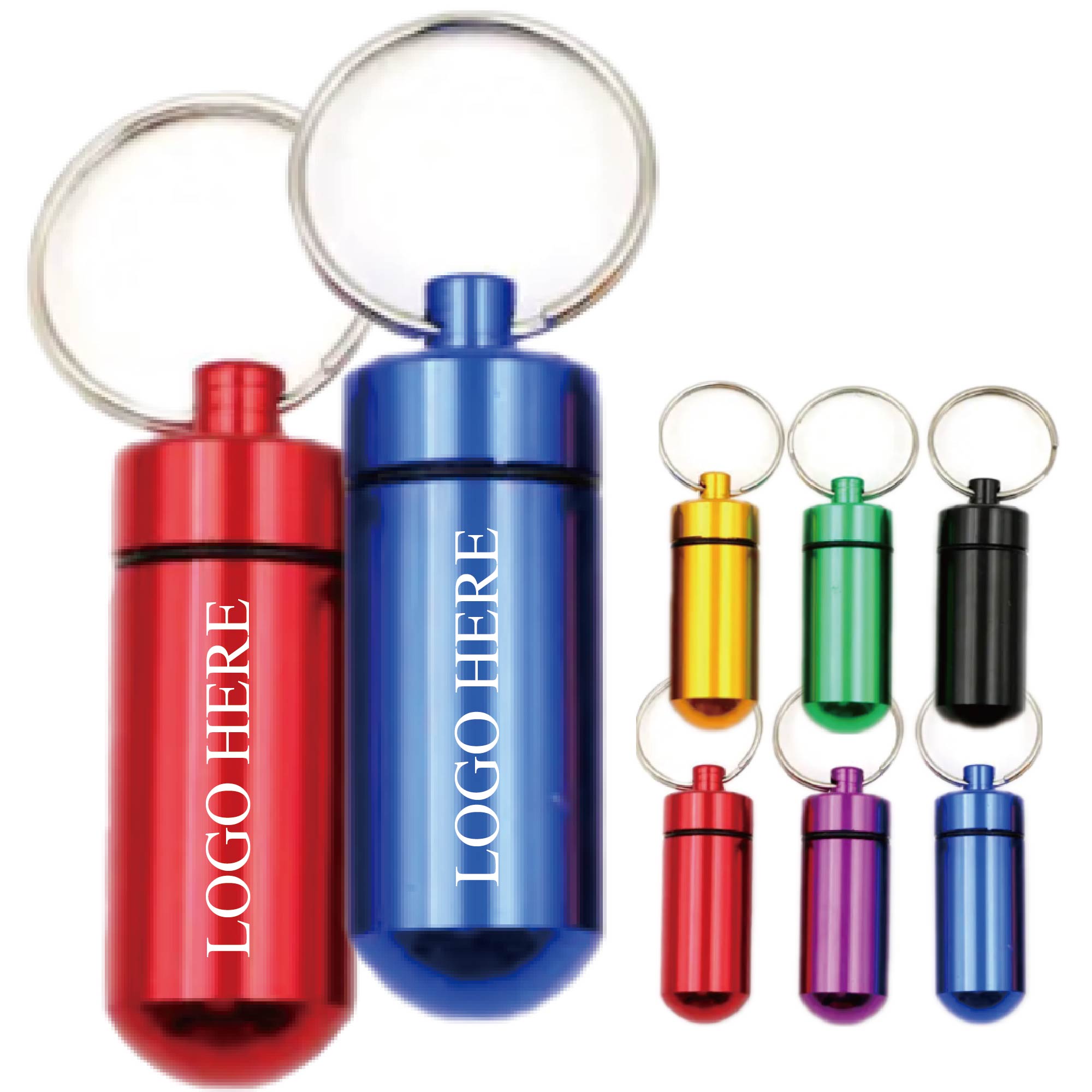 Waterproof Metal Pill Storage 1