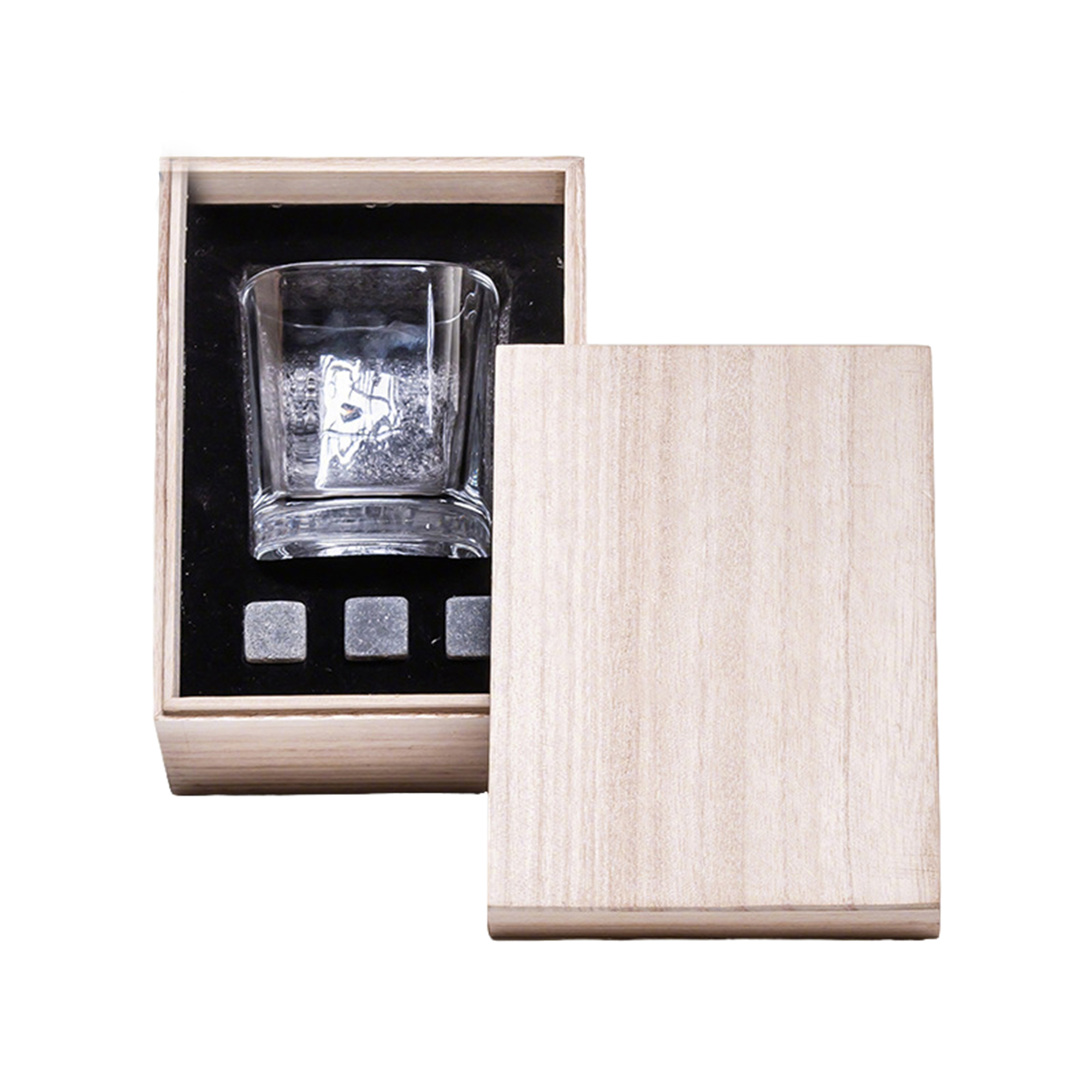 Whiskey Gift Set Presentation Box 5.91" x 4.73" x 3.15" 3