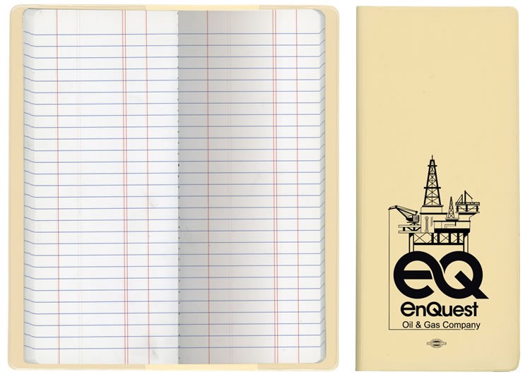 Oil & Pipe Long Tally Book-Standard Vinyl 13