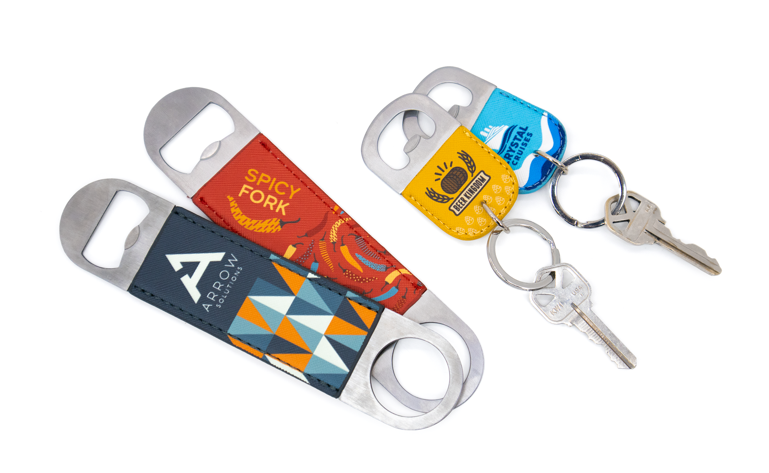 Vegan Leather Bar Key