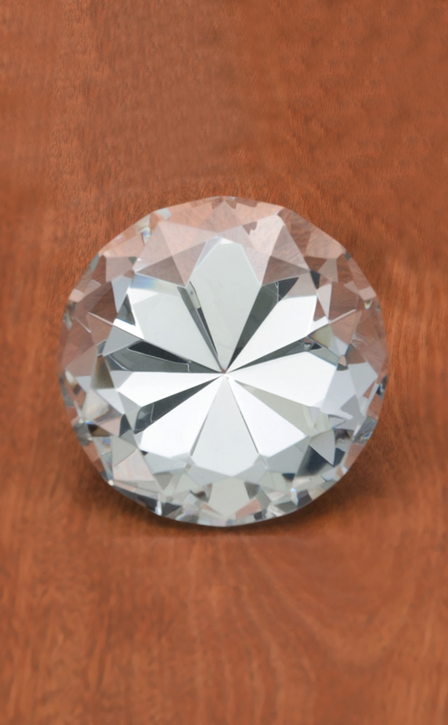 Small Diamante Paperweight 2