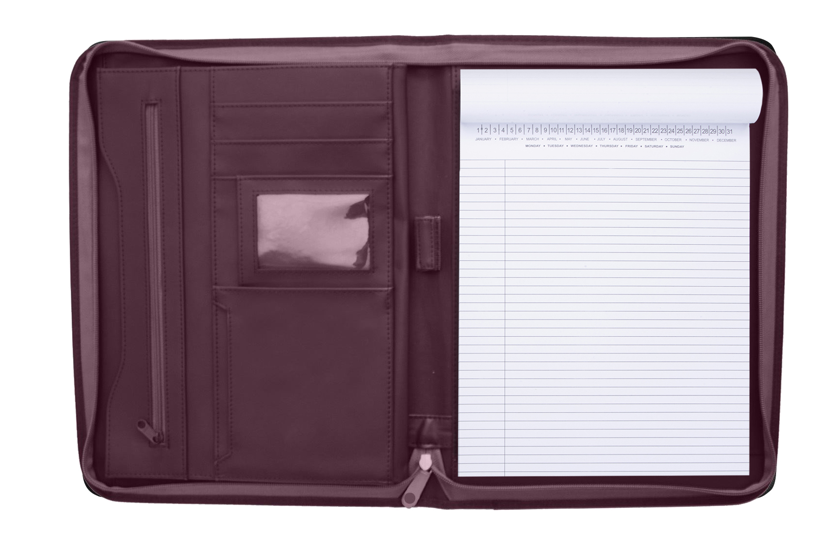 Ultrahyde Zippered Padfolio