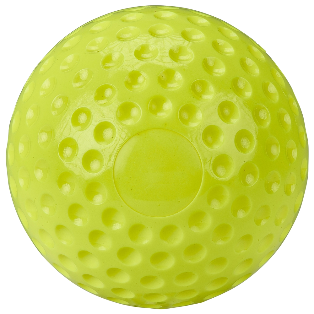 12" Dimple Molded Softball - Optic Yellow 2