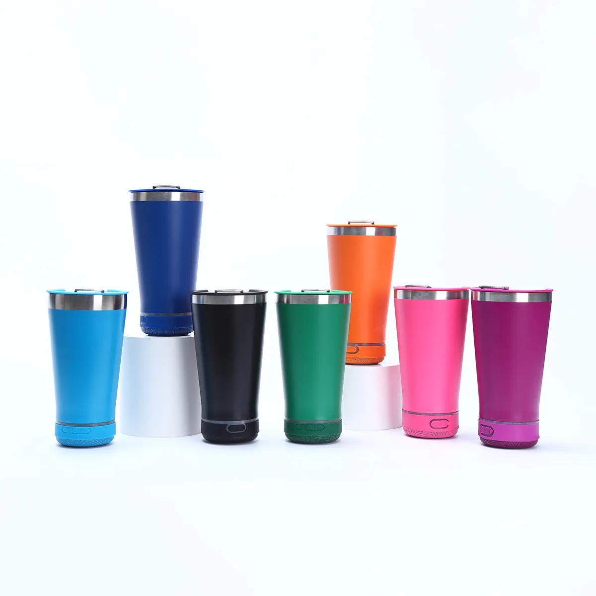 13oz.Stainless Steel Bluetooth Speaker Cup Beer Drink 3