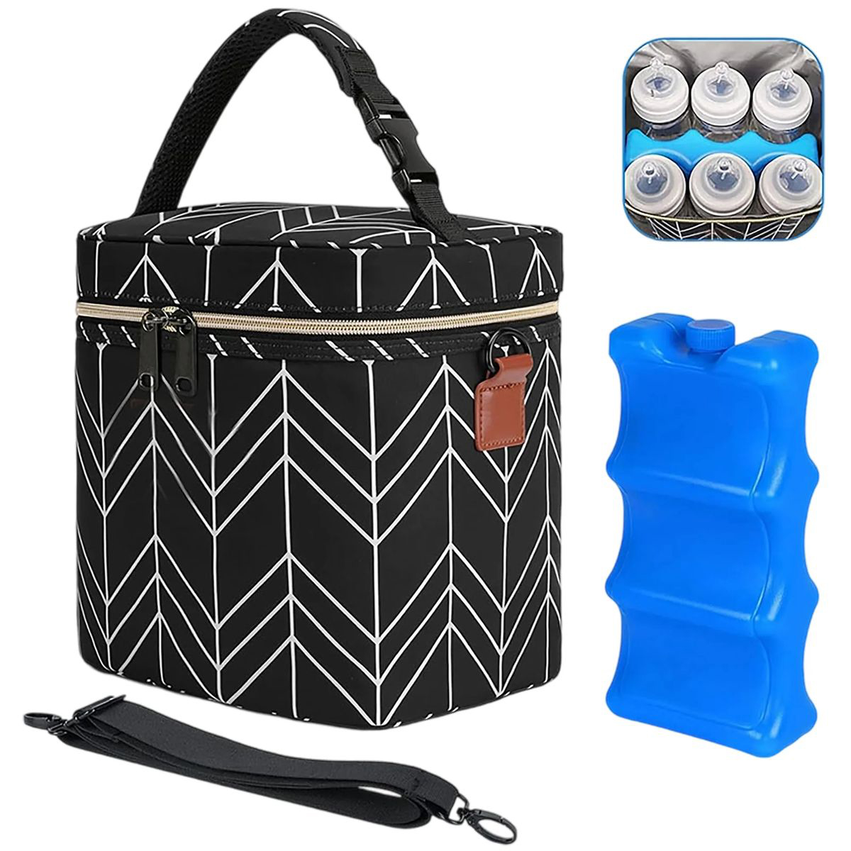 Travel Bottle Bag with Strap 2