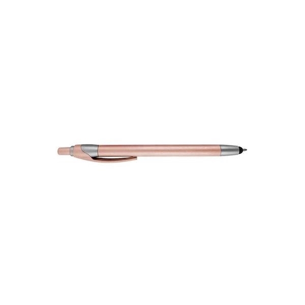 Metallic Colored Stylus Click Pen 2