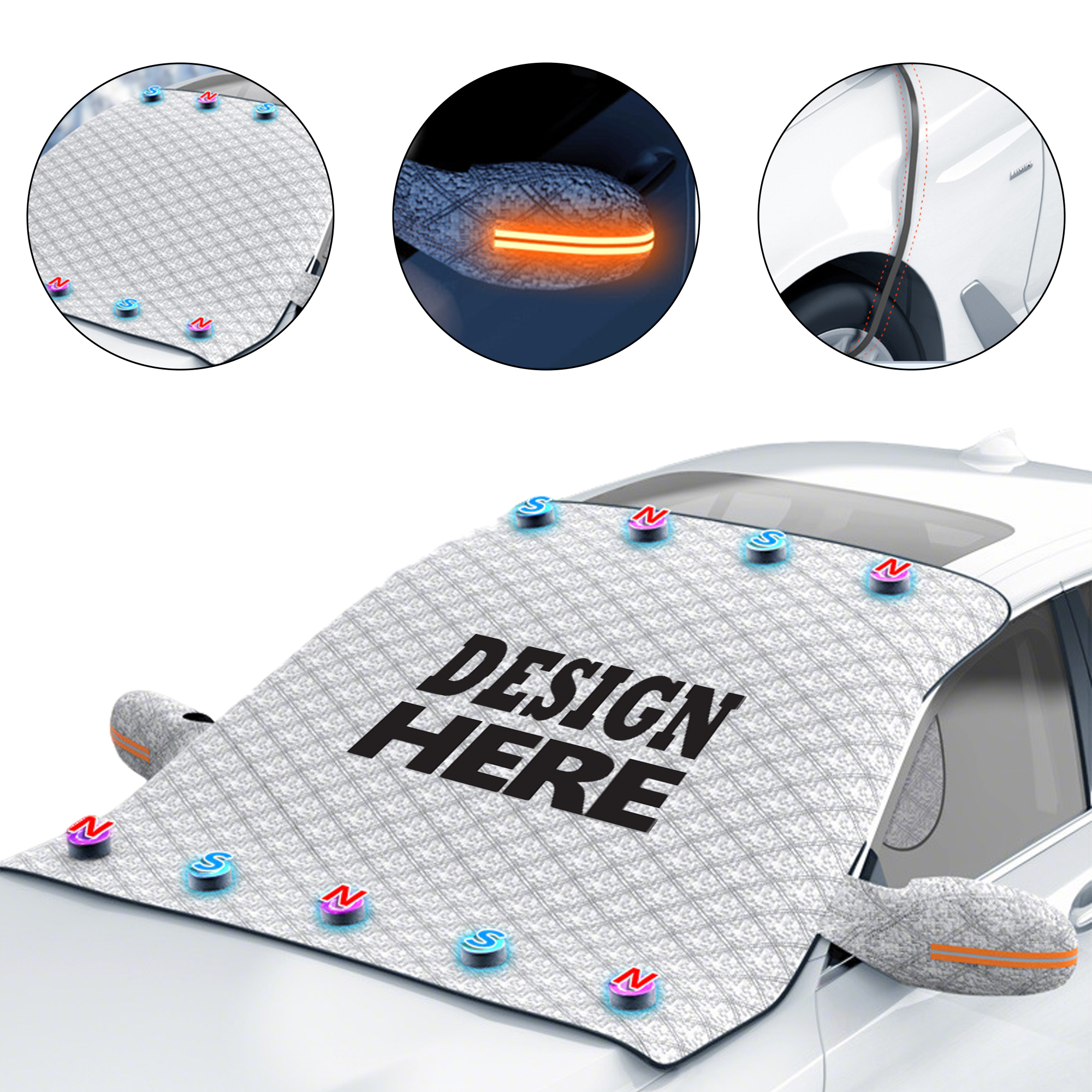 Car Front Windshield Anti-Frost Cover 3