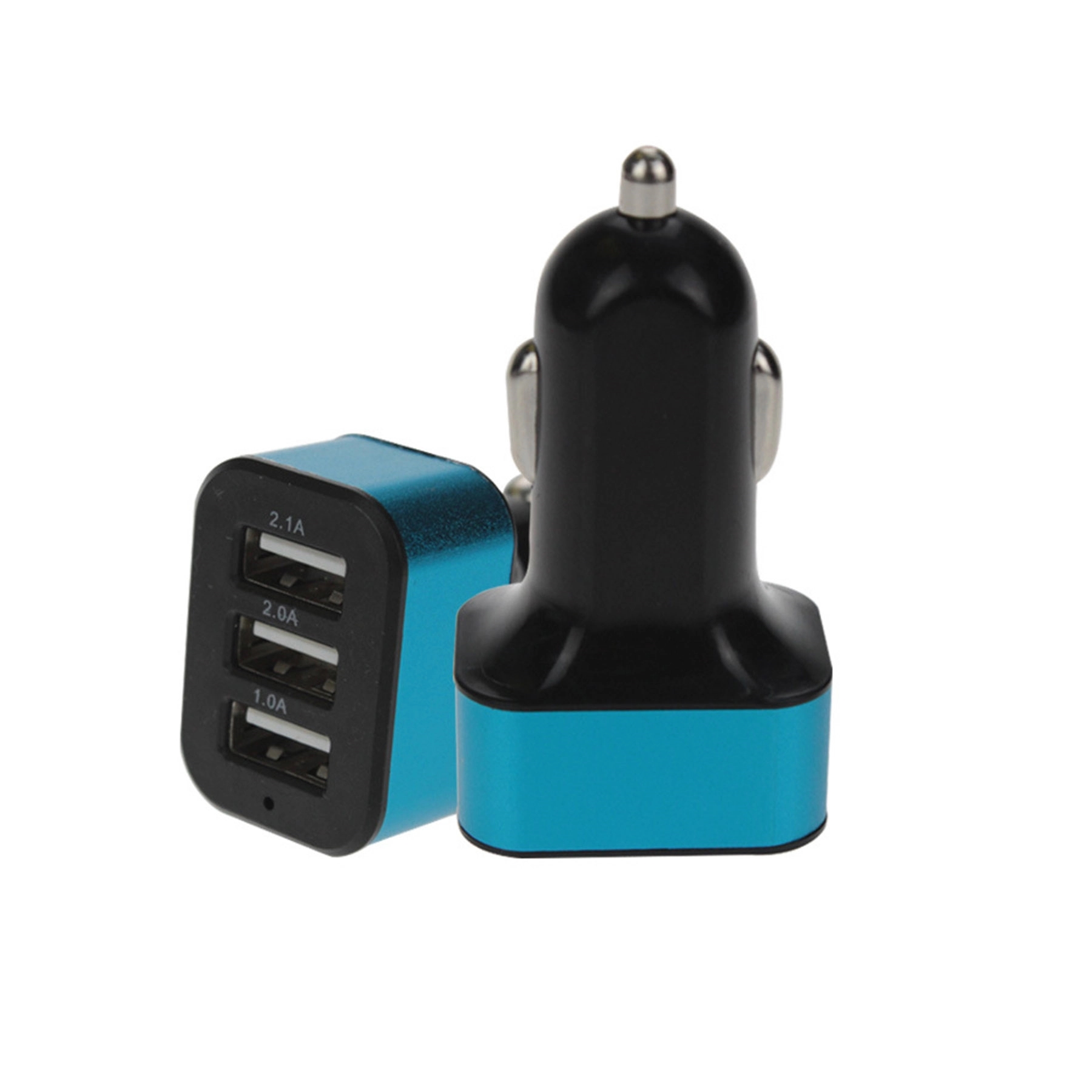3 port USB Car Charger to Charge multiple devices 7