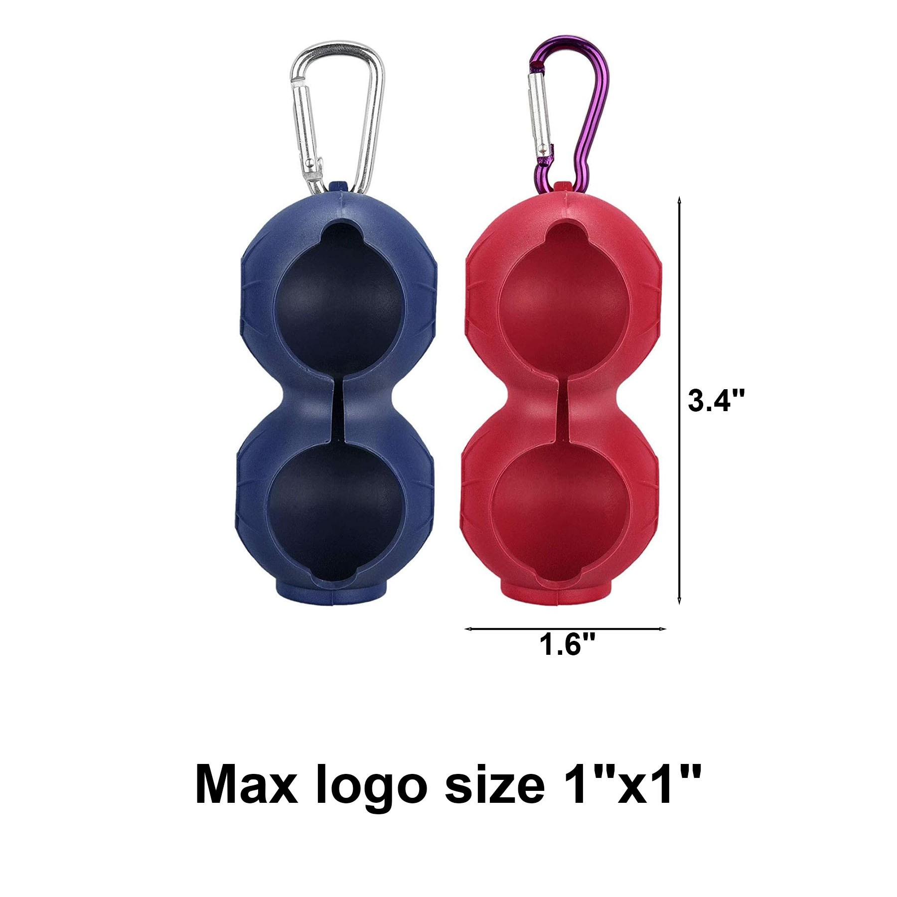 Golf Ball Holder w/Clip 8