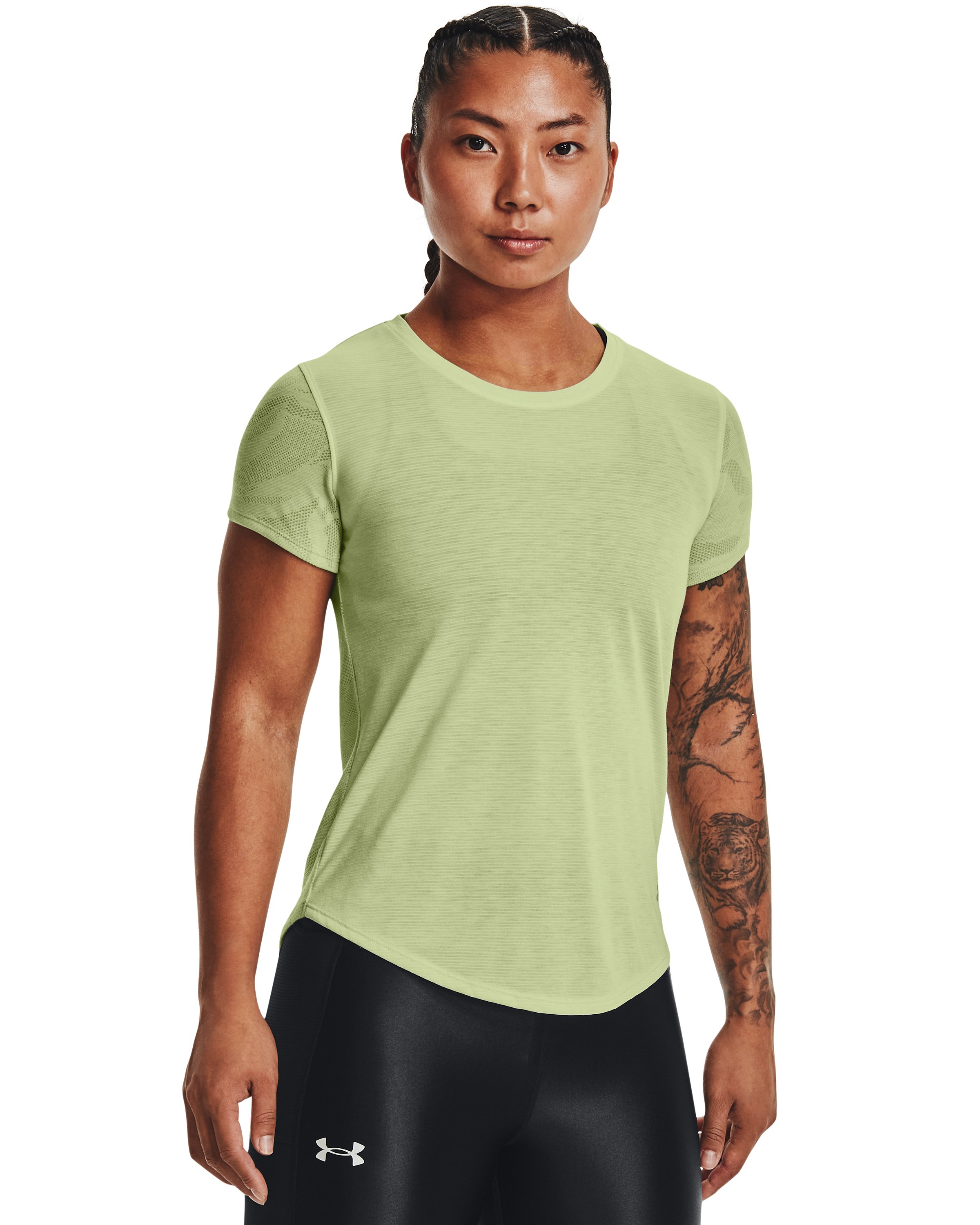 UA Streaker Jacquard Women's T-Shirt 3