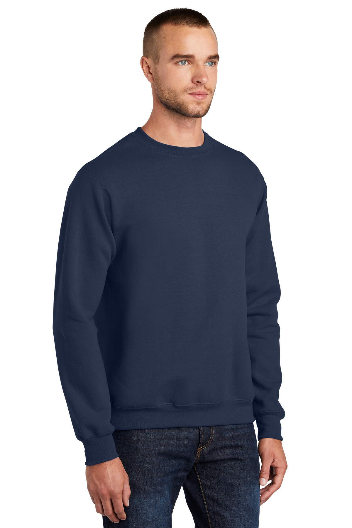 Port & Company® Essential Fleece Crewneck Sweatshirt, custom hoodie or sweatshirt with logo imprint 79
