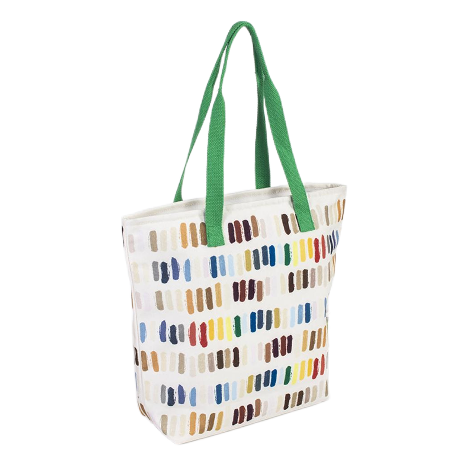 Custom high capacity Canvas Full-Color zipper Tote Bag, custom tote bag with logo imprint 16