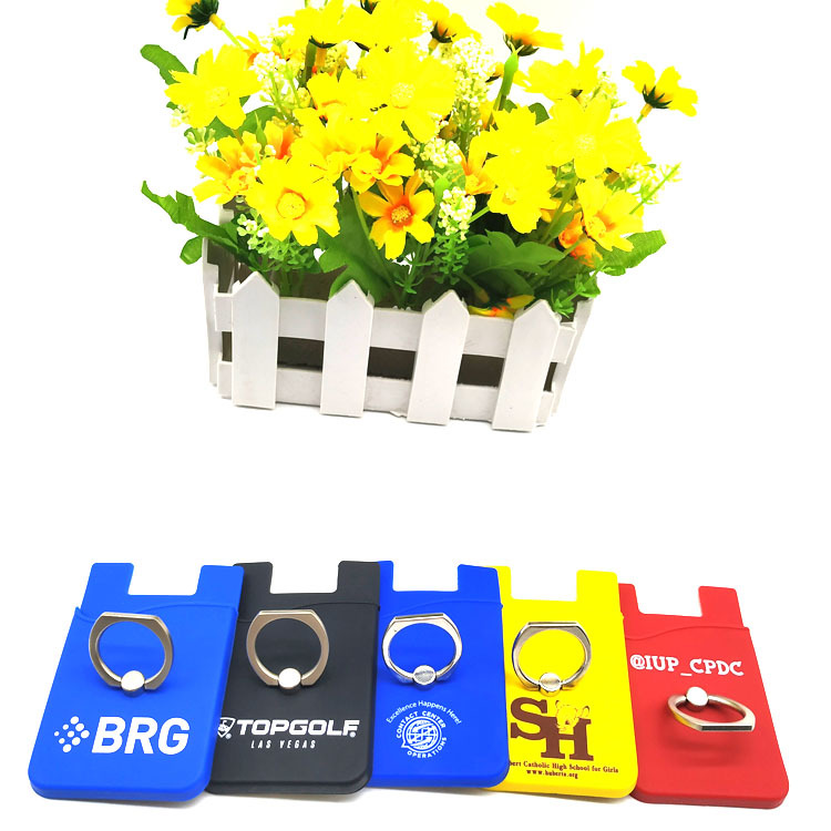 Silicone Phone Wallet Card Holder 1