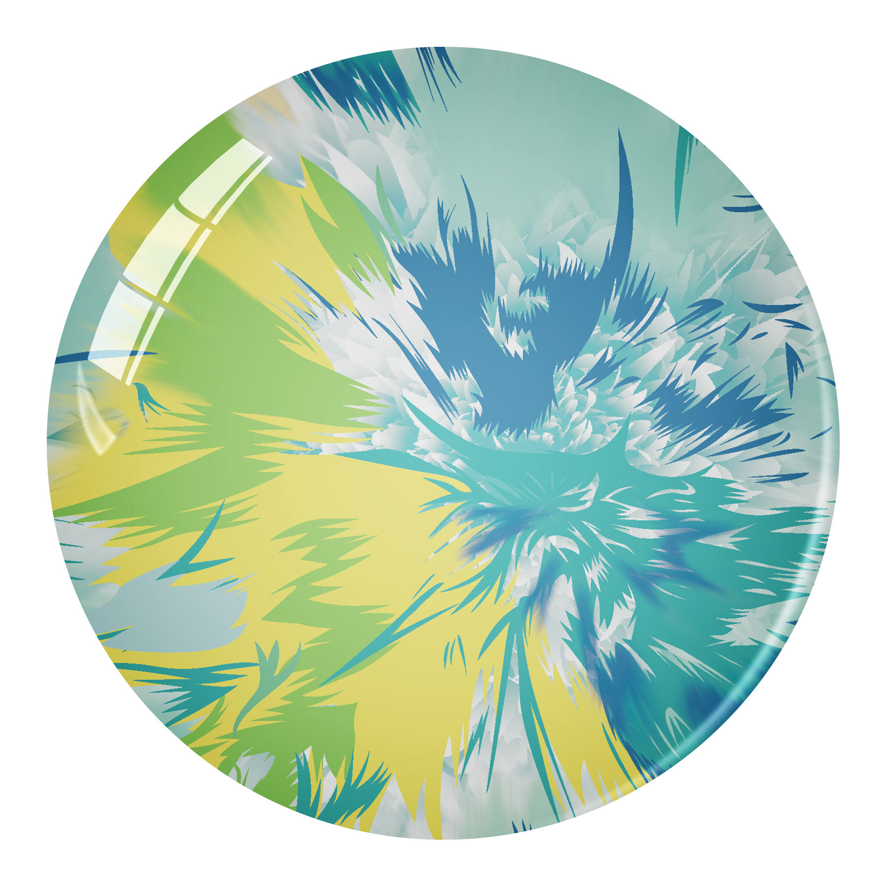 Round Fridge Magnets 6