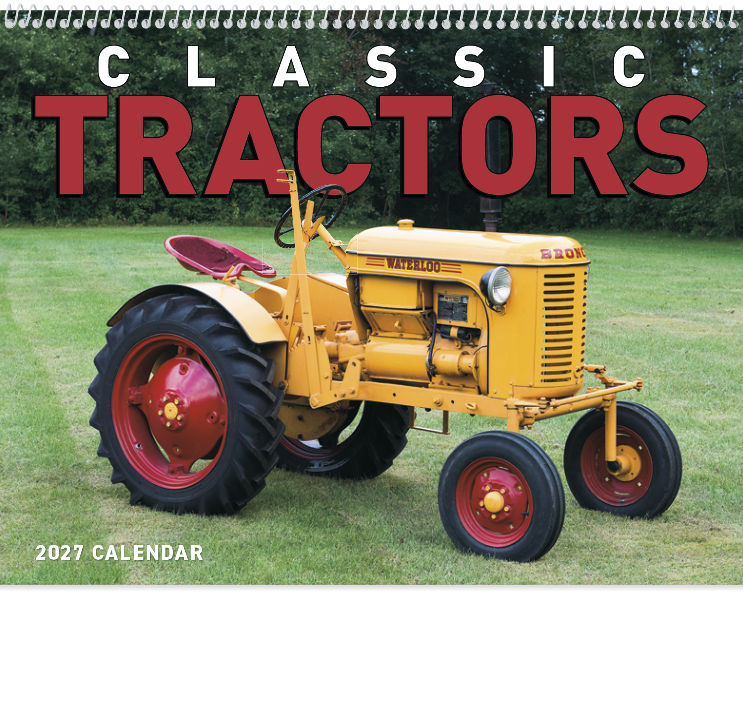 Good Value™ Classic Tractor - Spiral Calendar 46
