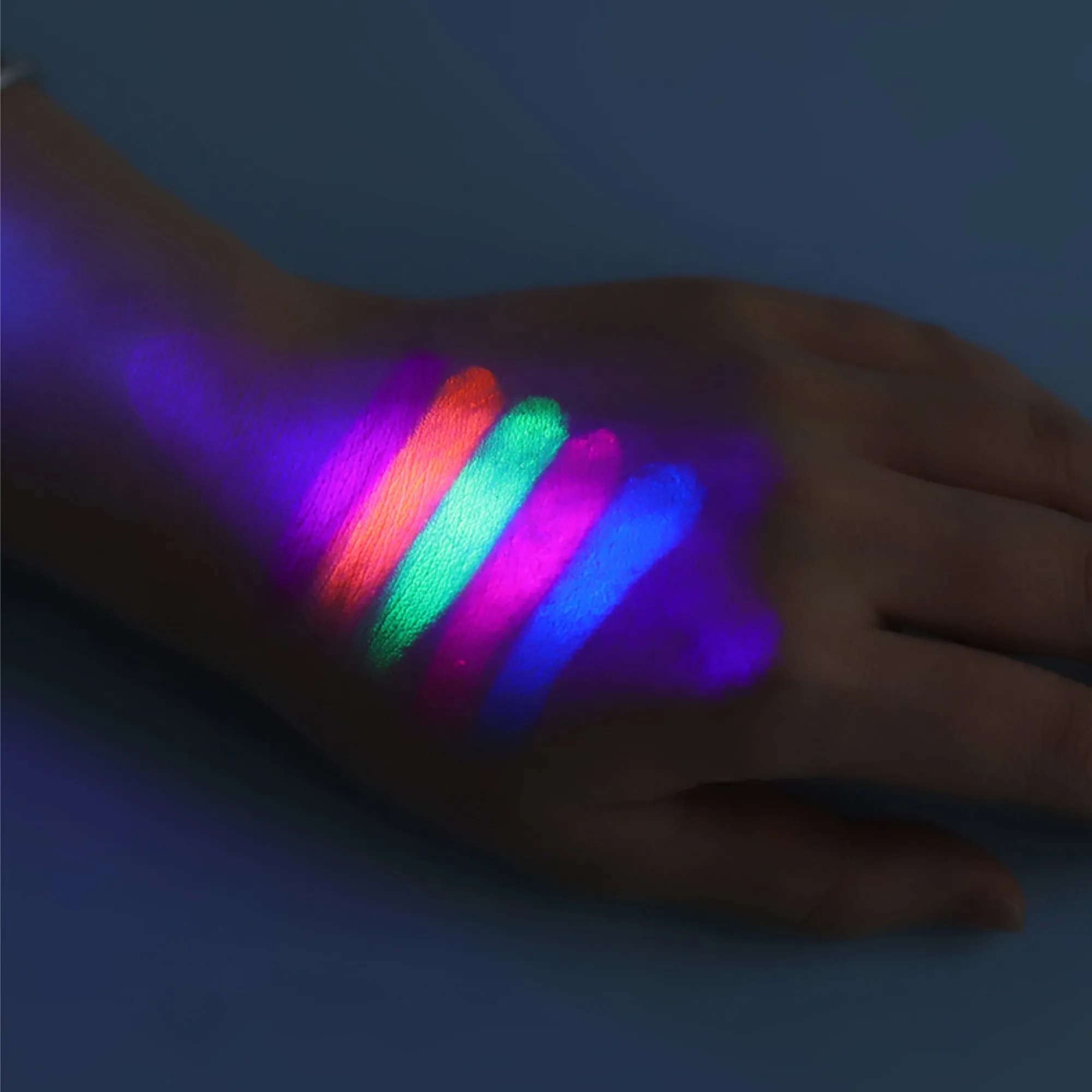 7-Color Luminous Body Paint Crayon Set 5