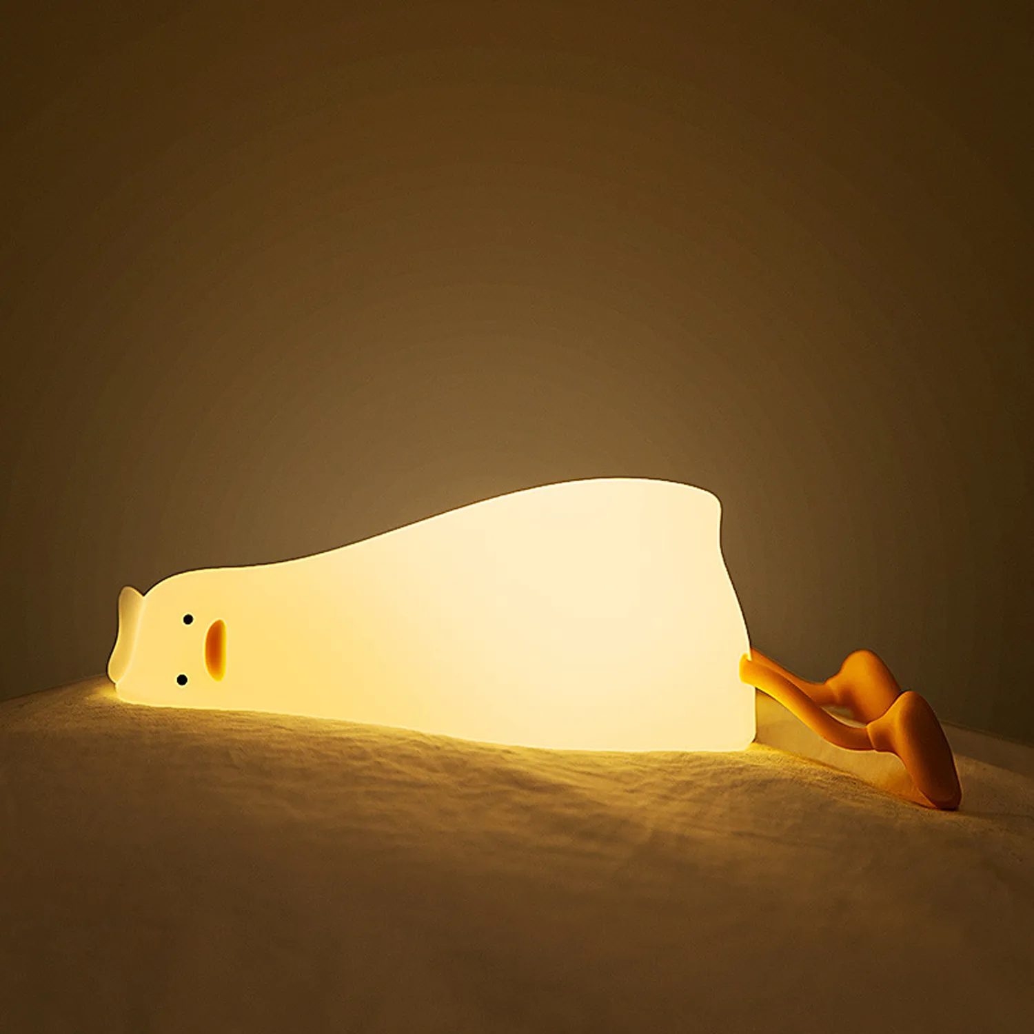 3 Level LED Lying Flat Duck Night Light 6