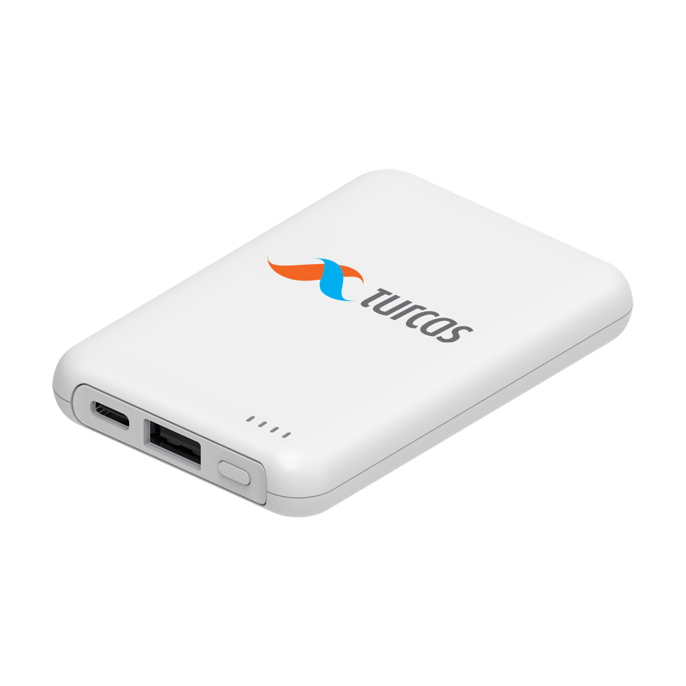 UL Certified Dual Port 5000mAh Power Bank Compact 6