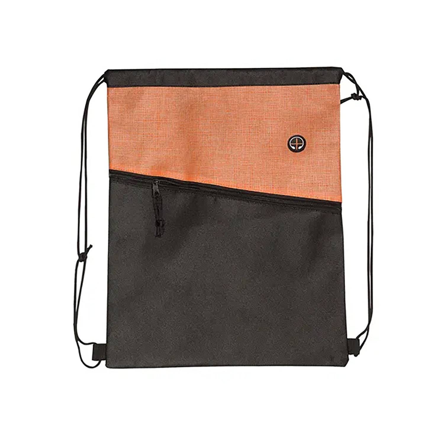 Heathered Non-Woven Drawstring Backpack 6