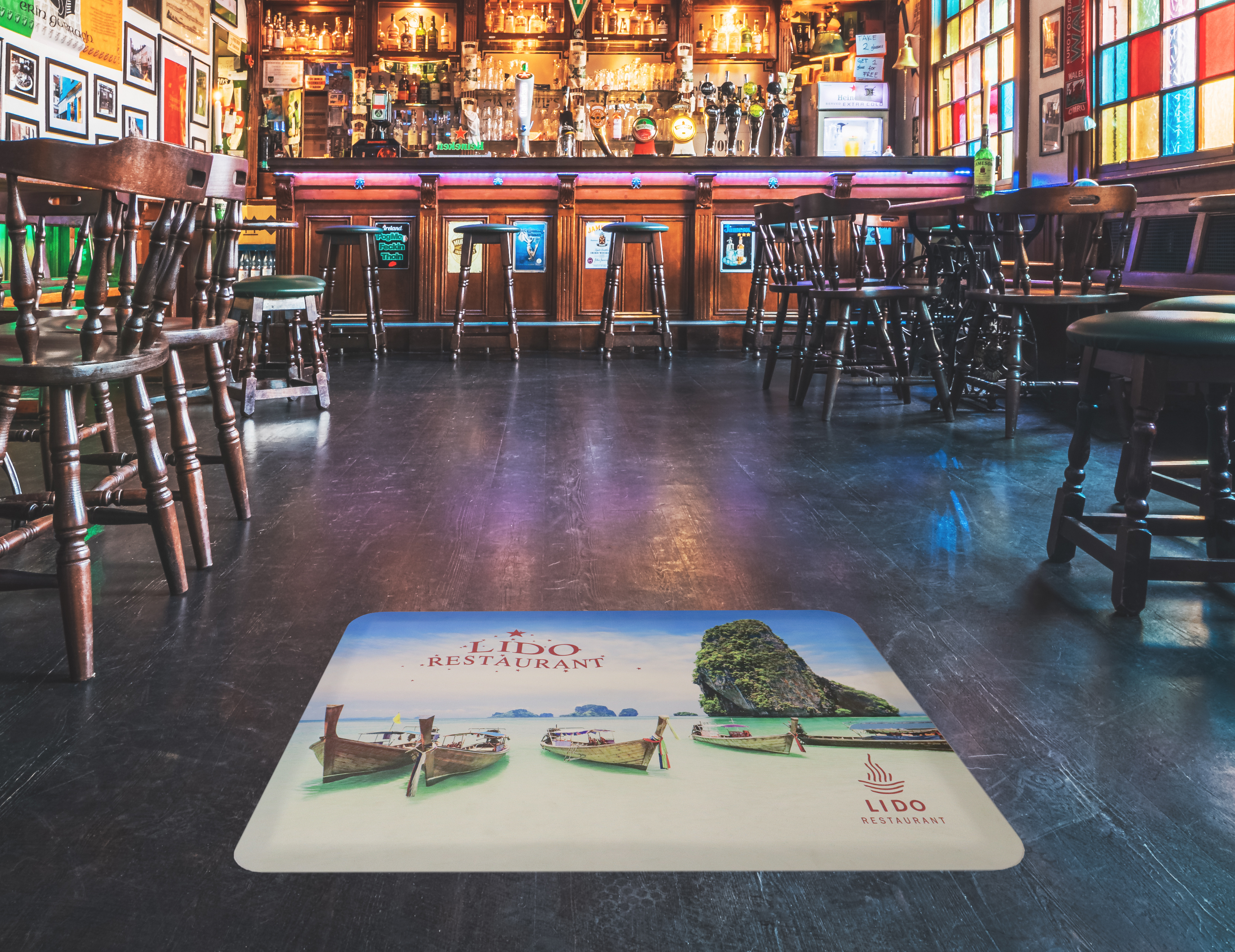 Branded Comfort Logo Mat (2' x 3') 1