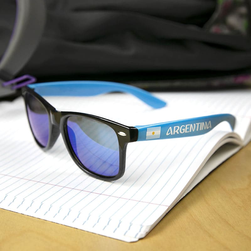 Custom Two Tone Plastic Sunglasses 25