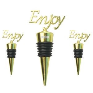 Charming Enjoy Shaped Wine Cork Bottle Stopper 6