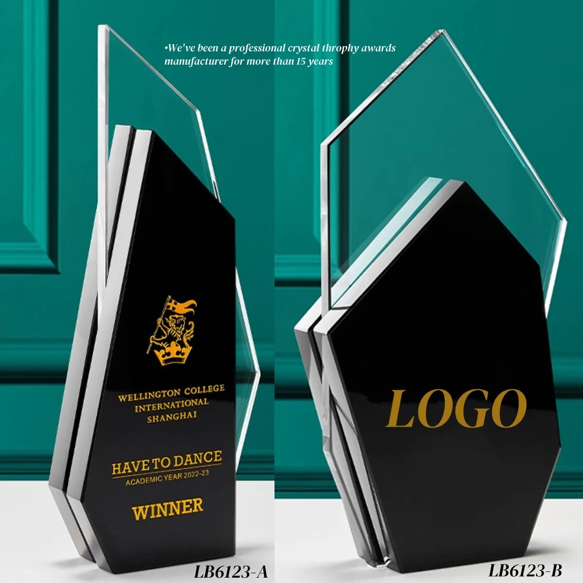 Winner Crystal Trophy Award Supplier 1