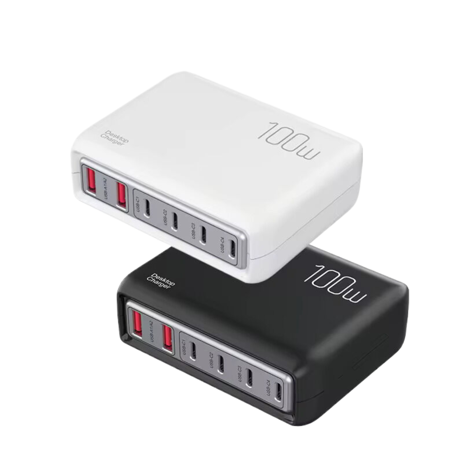 Power Charge 6-Port Desktop Charger - 100 W 2