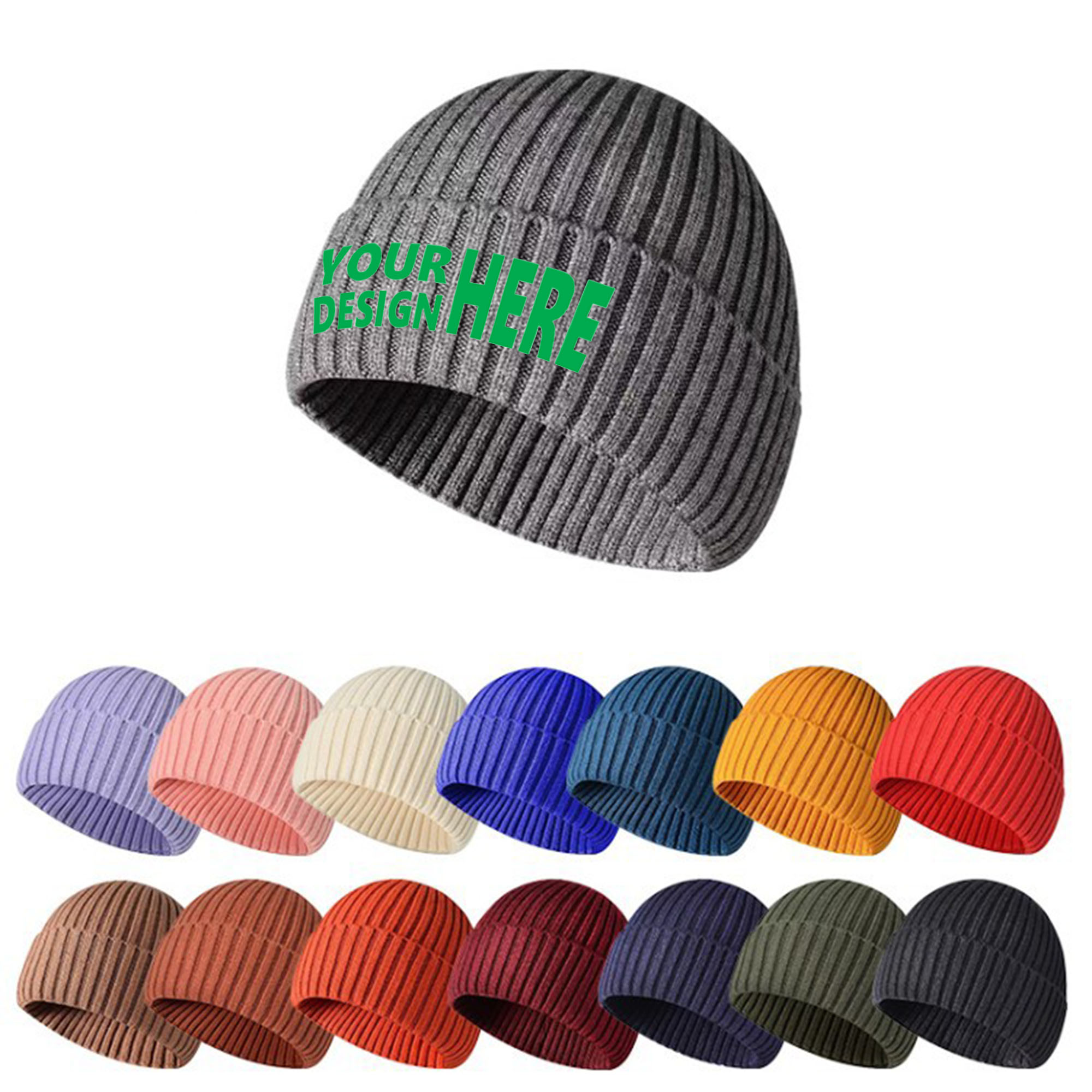 Winter Beanie Knitted Hat 1