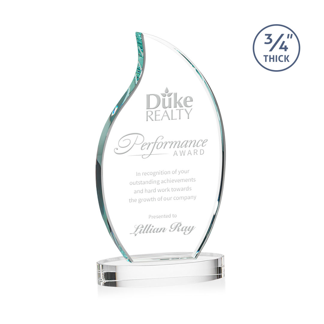 Croydon Flame Award on Alberton Base - Clear 18